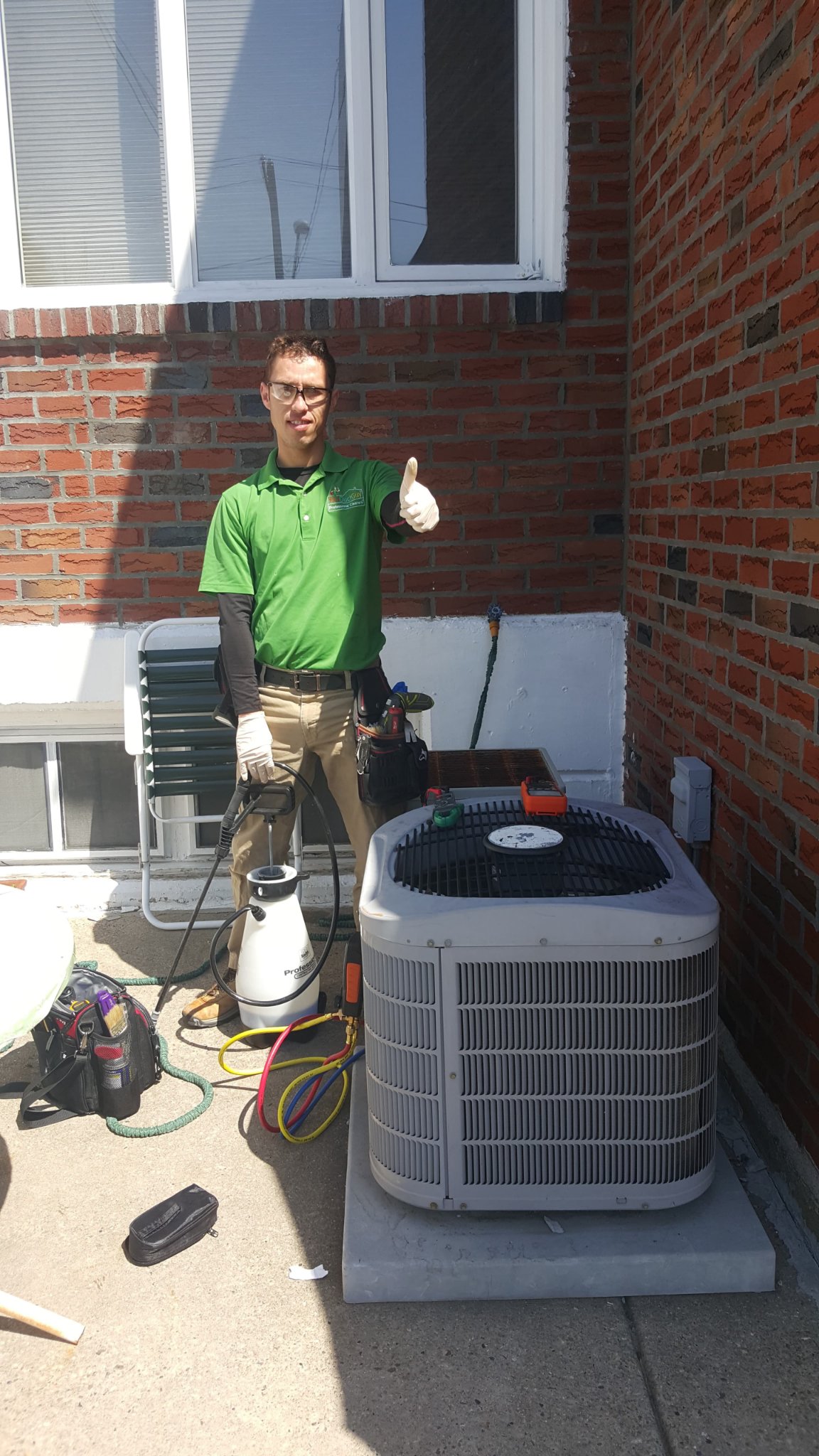 Growing Into Condenser Cleanings