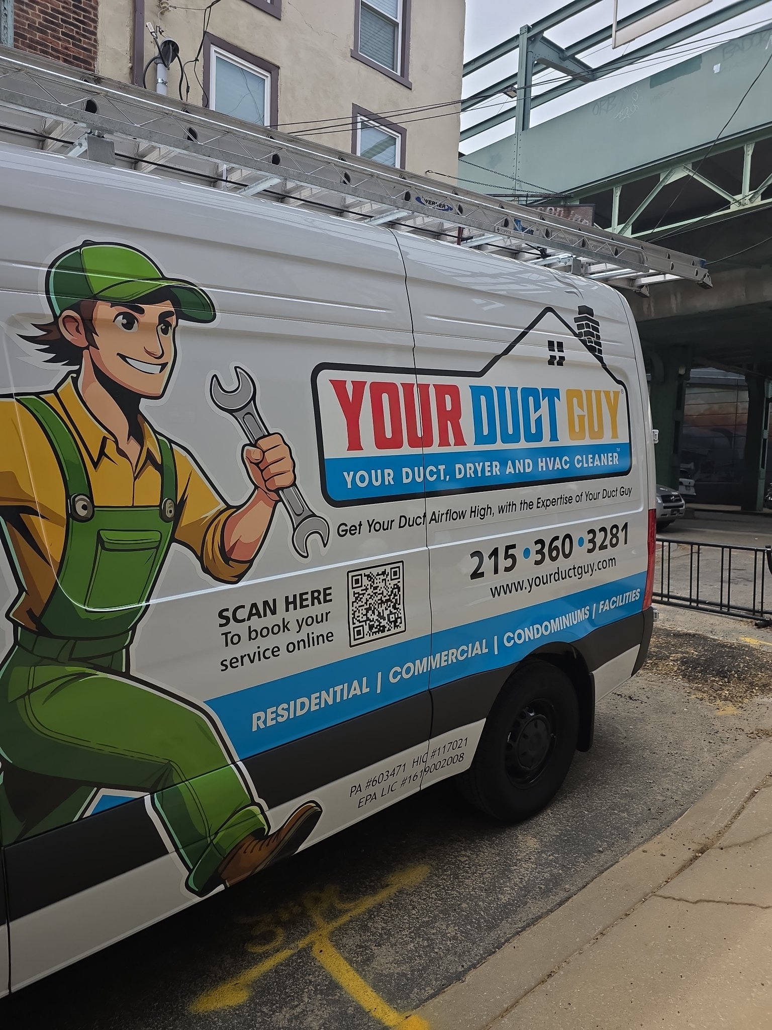 Your Duct Guy work van