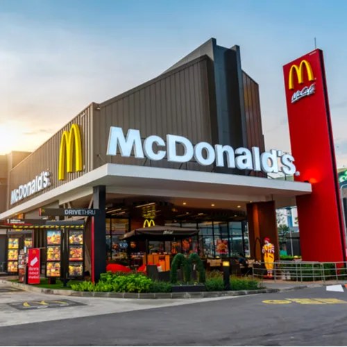 McDonald’s Restaurant Storefront